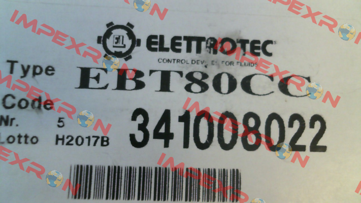 EBT80CC Elettrotec