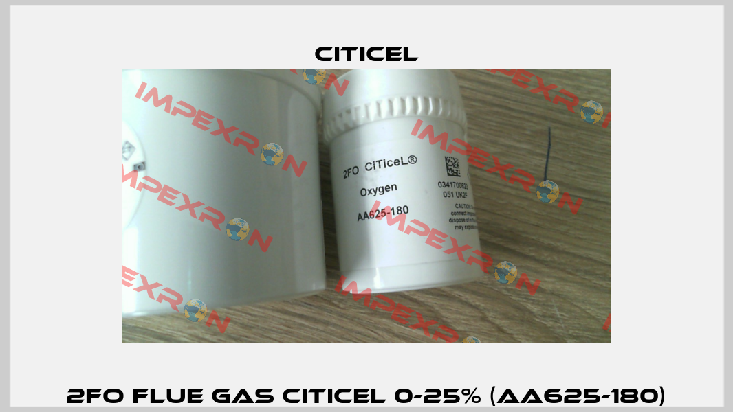 2FO Flue Gas CiTiceL 0-25% (AA625-180) Citicel