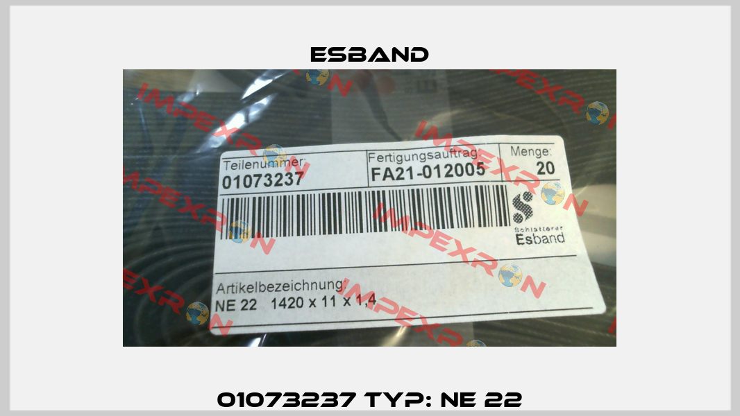 01073237 Typ: NE 22 Esband