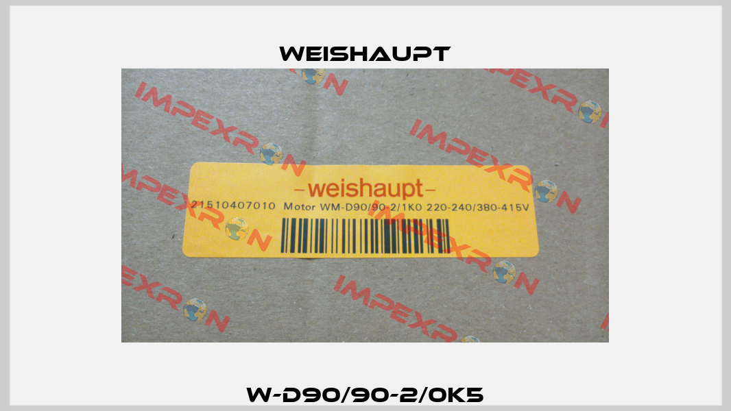 W-D90/90-2/0K5 Weishaupt