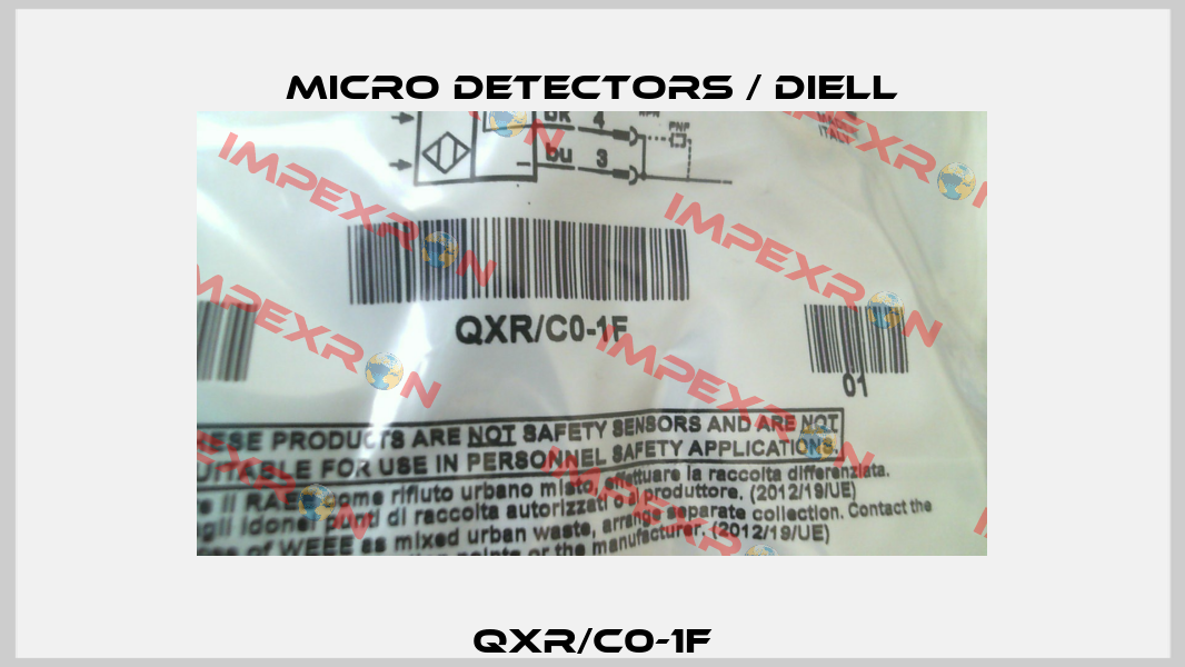QXR/C0-1F Micro Detectors / Diell