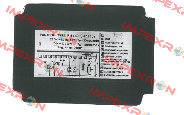 P16FI(DP)406201 Pactrol