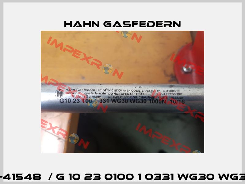 G10-23ST-41548  / G 10 23 0100 1 0331 WG30 WG30 01000N Hahn Gasfedern