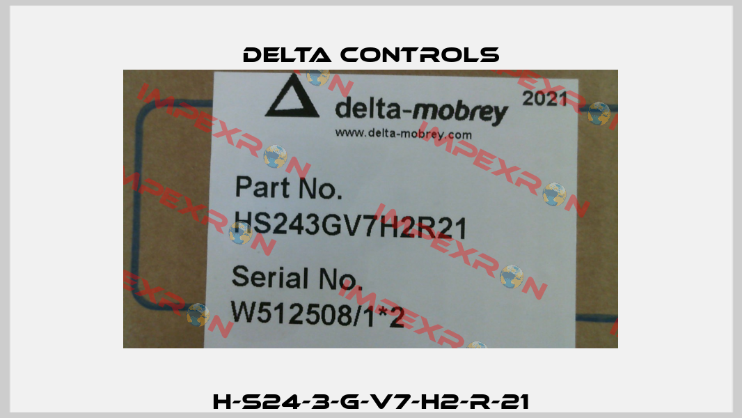 H-S24-3-G-V7-H2-R-21 Delta Controls