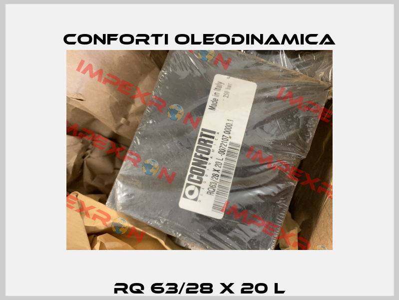RQ 63/28 X 20 L Conforti Oleodinamica