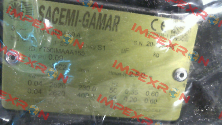 IMM 50A - 150 (YT50IMAAA1505-1) Sacemi