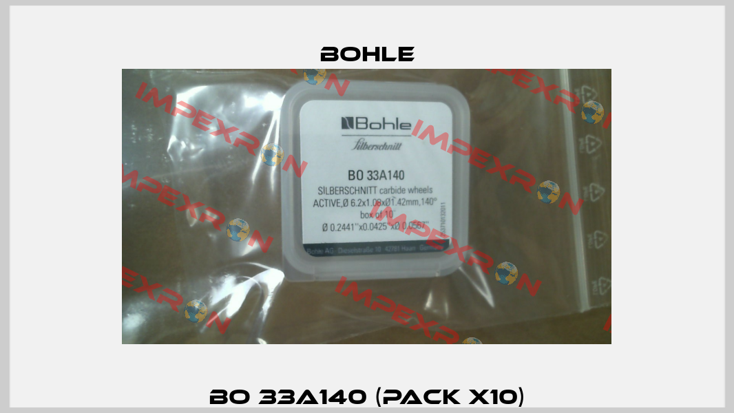 BO 33A140 (pack x10) Bohle