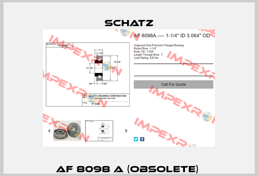 AF 8098 A (Obsolete)  Schatz