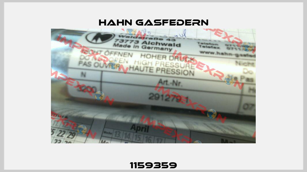 1159359 Hahn Gasfedern