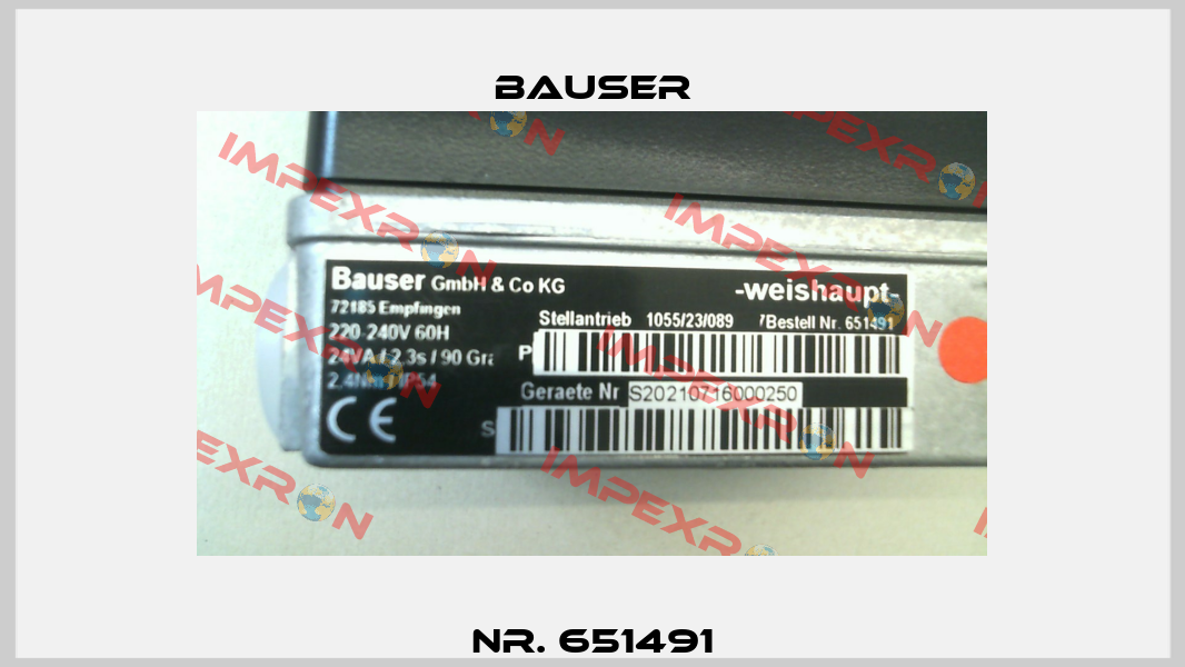 Nr. 651491 Bauser