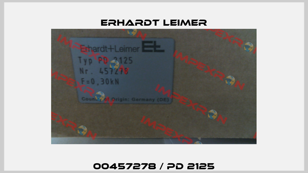 00457278 / PD 2125 Erhardt Leimer