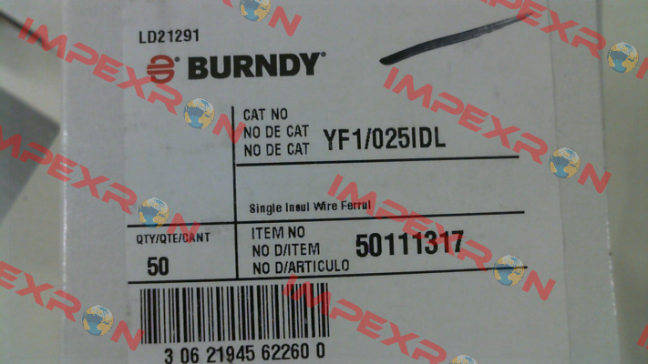 YF1/025IDL Burndy