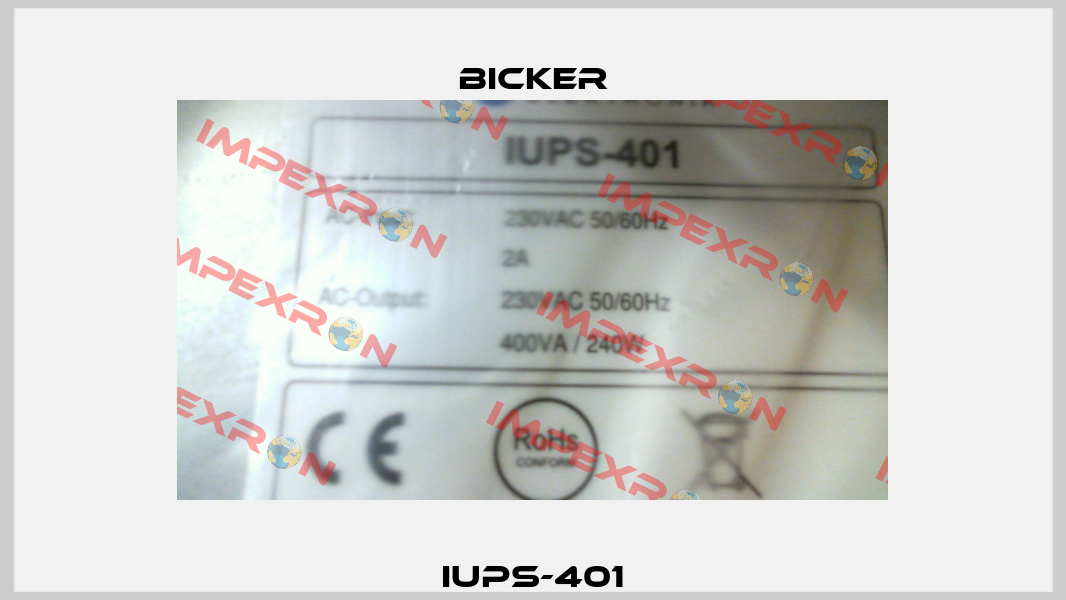 IUPS-401 Bicker