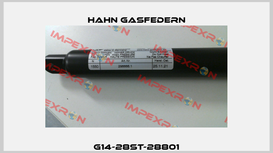 G14-28ST-28801 Hahn Gasfedern