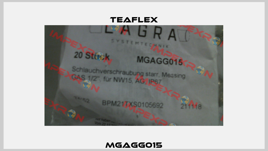 MGAGG015 Teaflex