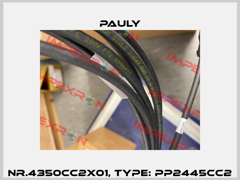 Nr.4350CC2X01, Type: PP2445CC2 Pauly