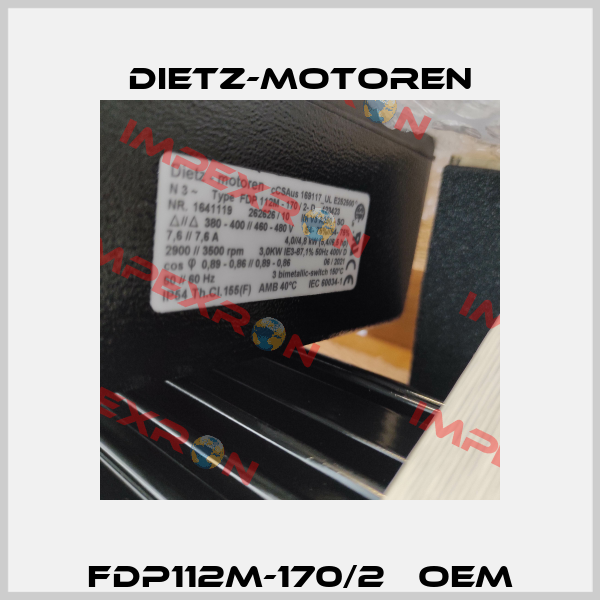 FDP112M-170/2   OEM Dietz-Motoren