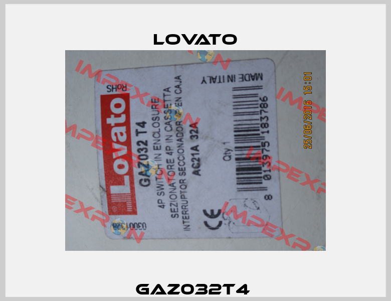 GAZ032T4  Lovato