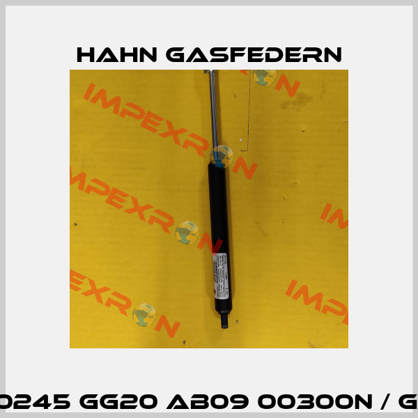 G 06 15 0080 1 0245 GG20 AB09 00300N / G06-15ST-24320 Hahn Gasfedern