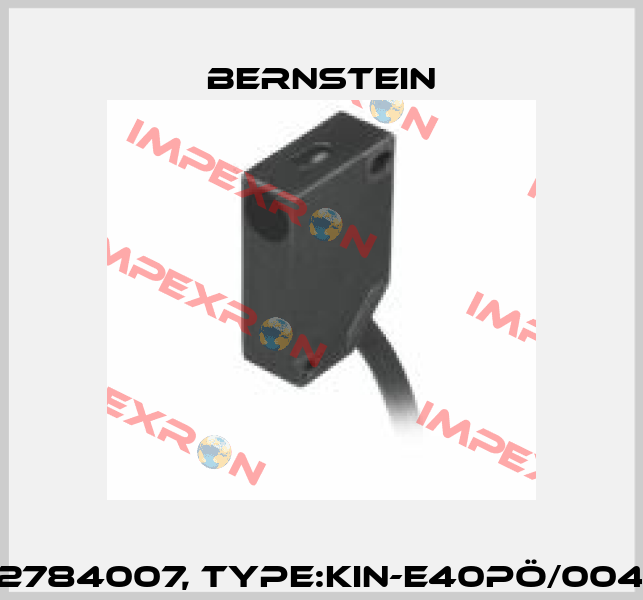Art.No.6502784007, Type:KIN-E40PÖ/004-KL2            C Bernstein