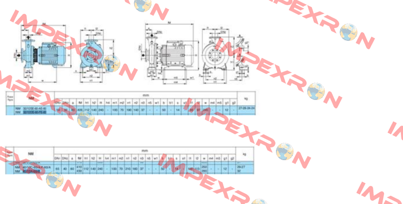 NM 32/12 FE-60 380V-60Hz R3-X7X72Z7  Calpeda