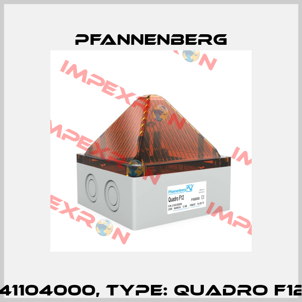 Art.No. 21041104000, Type: QUADRO F12 230 AC OR Pfannenberg