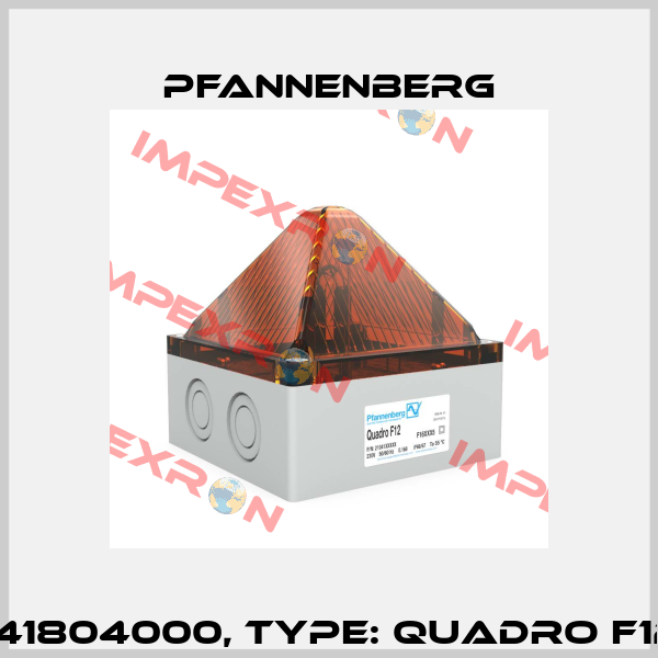 Art.No. 21041804000, Type: QUADRO F12  24 DC  OR Pfannenberg