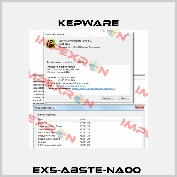 EX5-ABSTE-NA00  Kepware