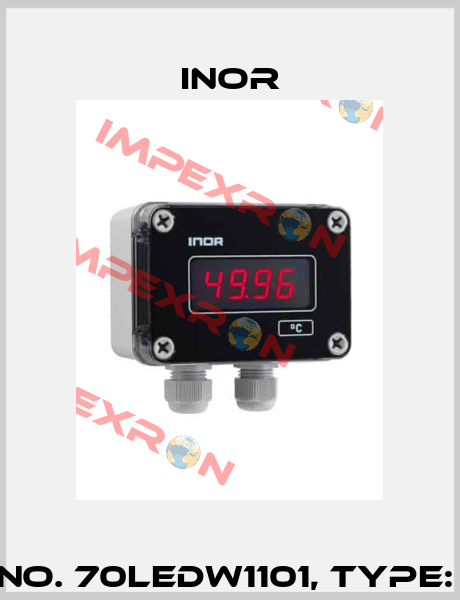 Order No. 70LEDW1101, Type: LCD-W11 Inor