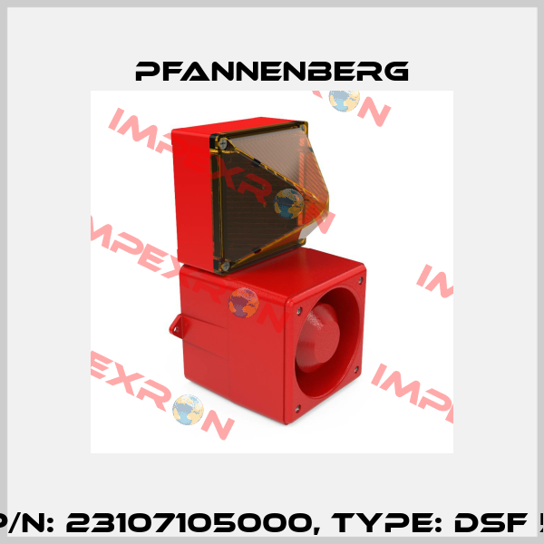 P/N: 23107105000, Type: DSF 5 Pfannenberg