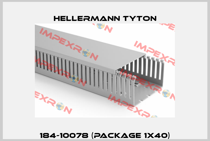 184-10078 (package 1x40) Hellermann Tyton