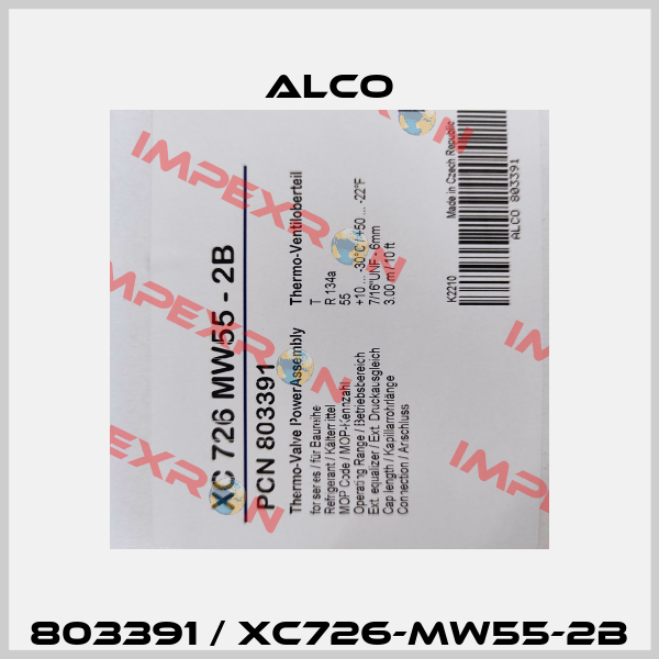 803391 / XC726-MW55-2B Alco