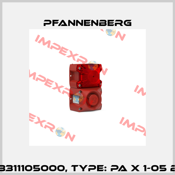 Art.No. 23311105000, Type: PA X 1-05 230 AC RO Pfannenberg