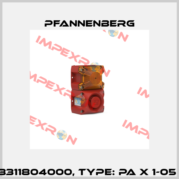 Art.No. 23311804000, Type: PA X 1-05 24 DC OR  Pfannenberg