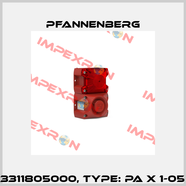 Art.No. 23311805000, Type: PA X 1-05 24 DC RO Pfannenberg