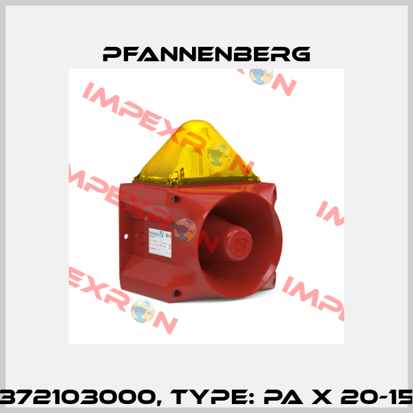 Art.No. 23372103000, Type: PA X 20-15 230 AC GE Pfannenberg