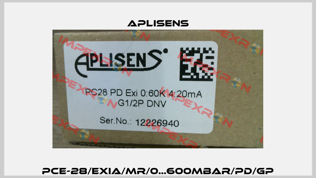 PCE-28/Exia/MR/0...600mbar/PD/GP Aplisens