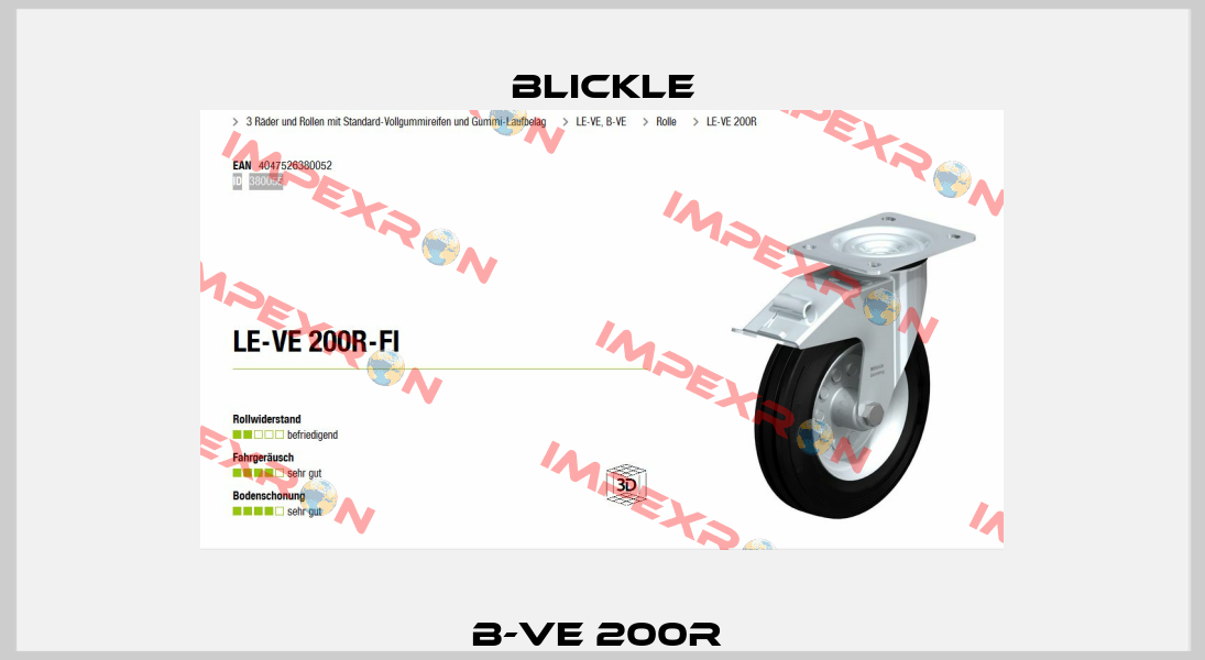 B-VE 200R  Blickle