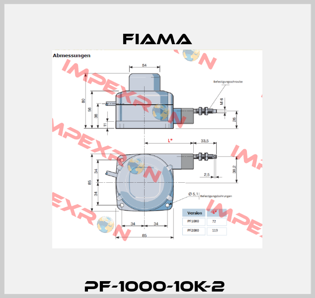 PF-1000-10K-2  Fiama