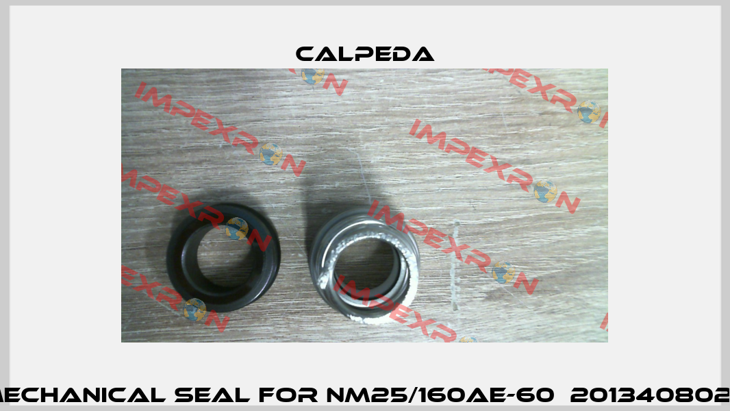 Mechanical seal for NM25/160AE-60  2013408020 Calpeda