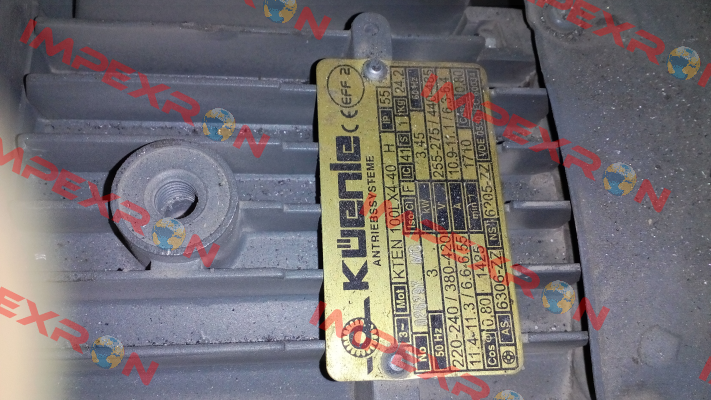 KTEN100LX4-40H 3kW 1425min.-1 Küenle