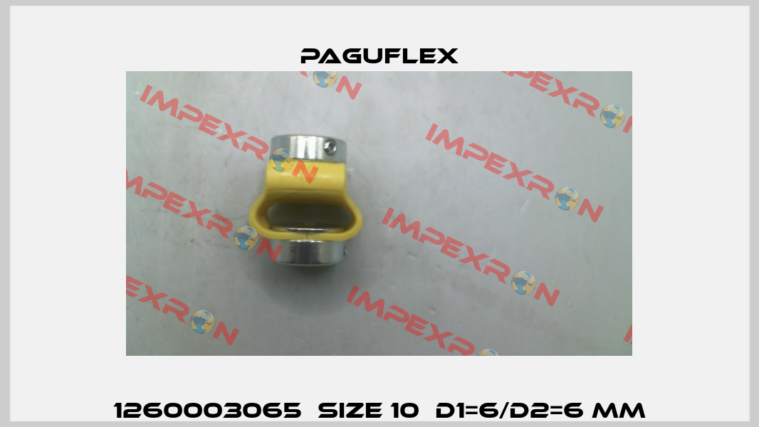 1260003065  size 10  d1=6/d2=6 mm Paguflex