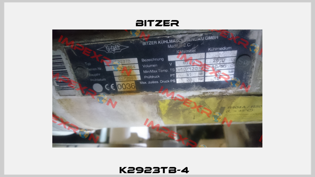 K2923TB-4   Bitzer