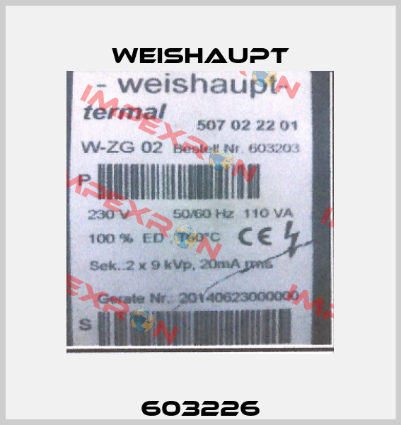 603226 Weishaupt