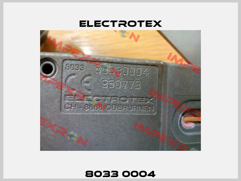 8033 0004 Electrotex