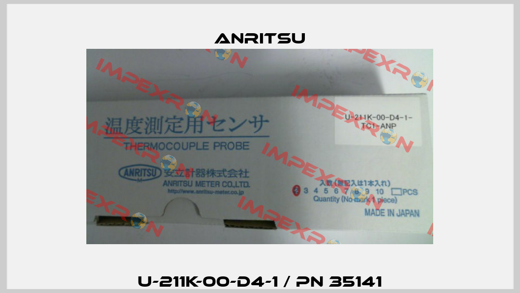 U-211K-00-D4-1 / pn 35141 Anritsu