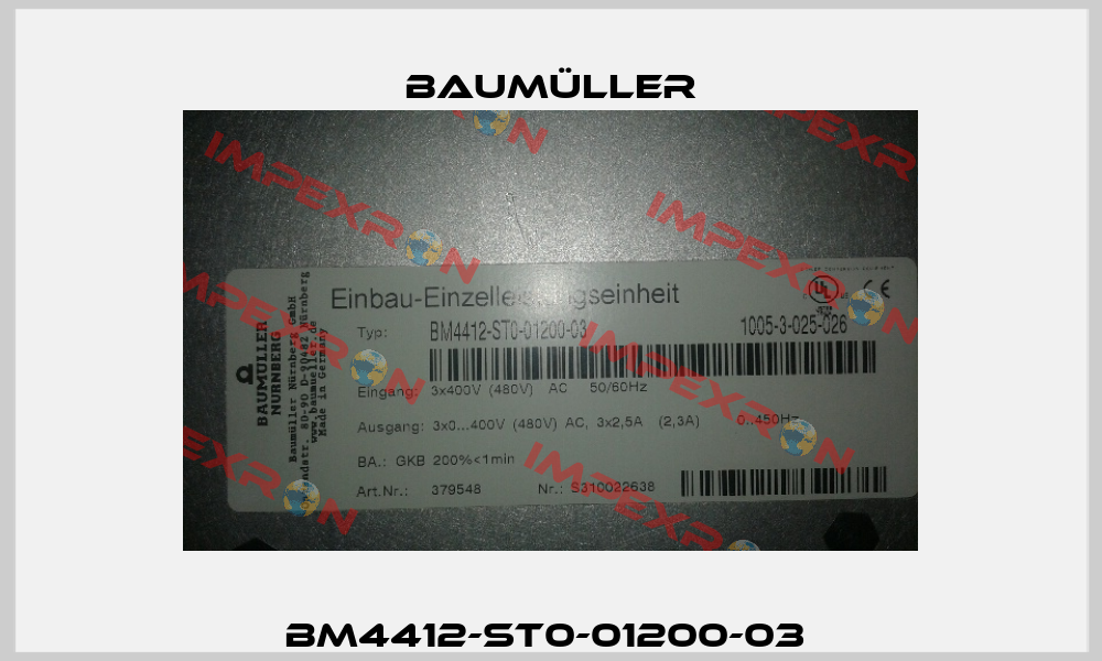BM4412-ST0-01200-03  Baumüller