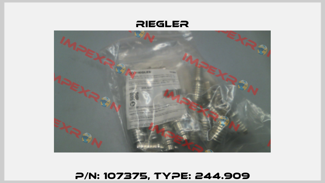 P/N: 107375, Type: 244.909 Riegler