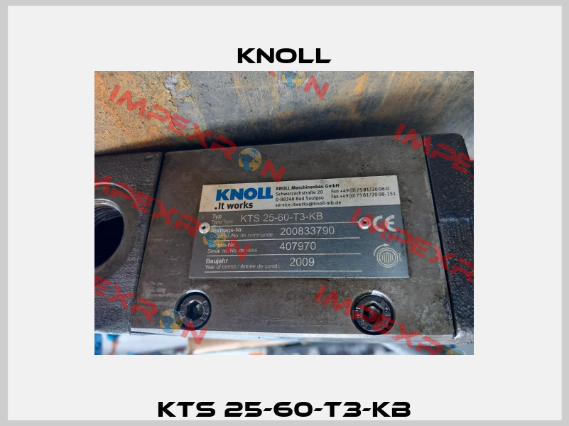 KTS 25-60-T3-KB KNOLL