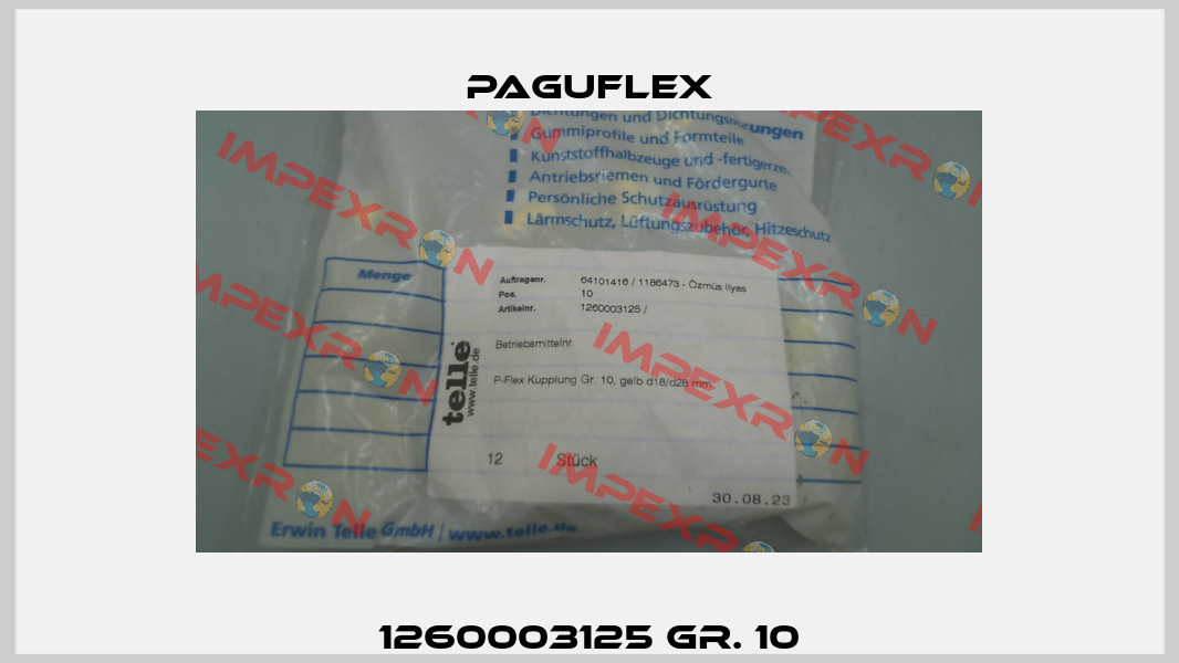 1260003125 Gr. 10 Paguflex